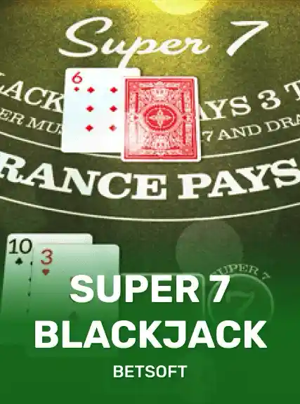 Super 7 Blackjack game tile